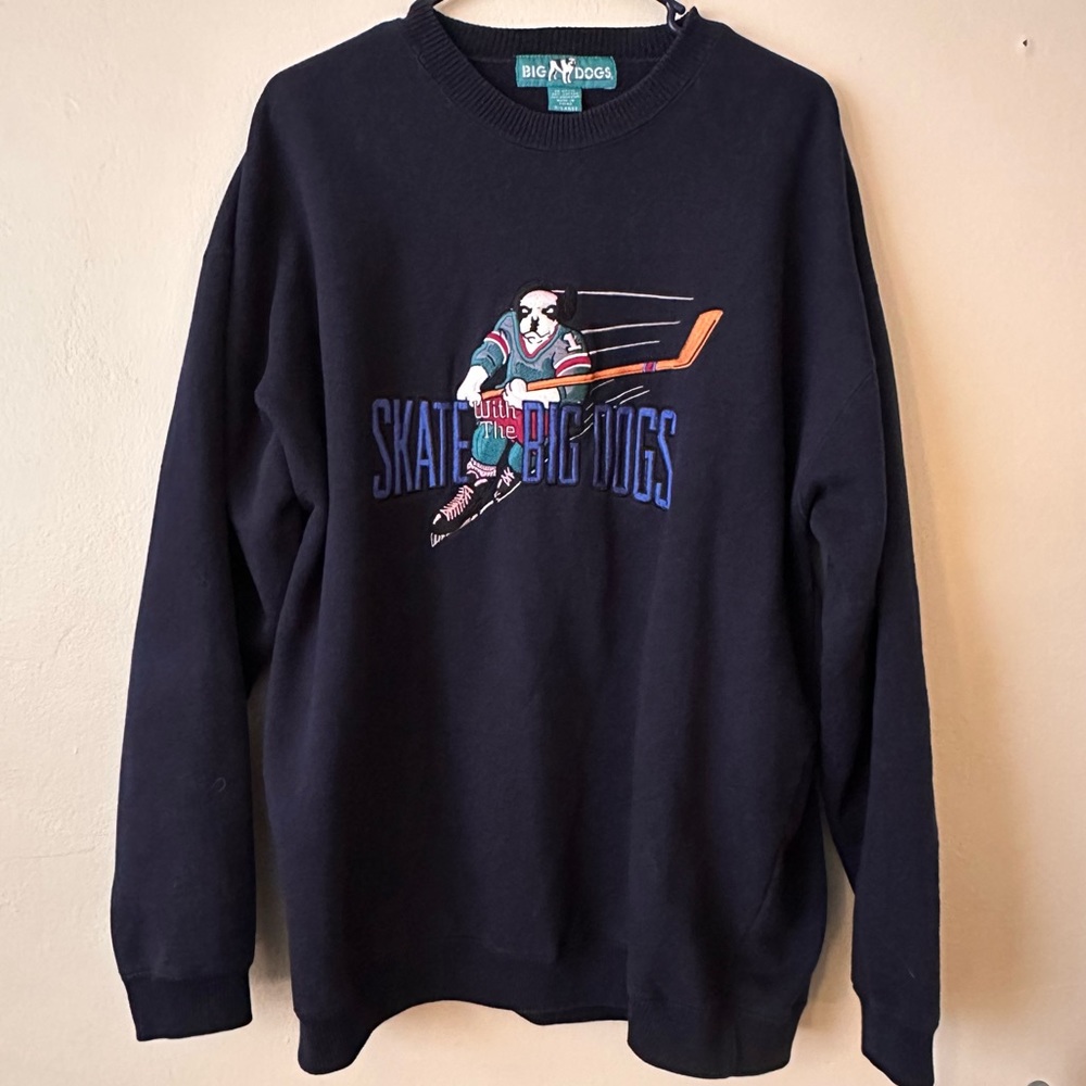 Big Dogs Navy Crewneck Size XL